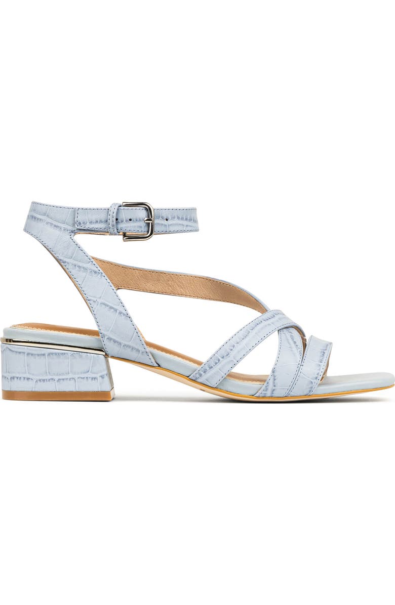Donald Pliner Frannie Ankle Strap Sandal, Alternate, color, Light Blue