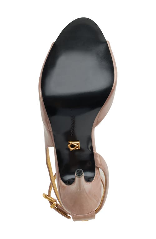 Donna Karan Somerset Ankle Strap Sandal In Mink