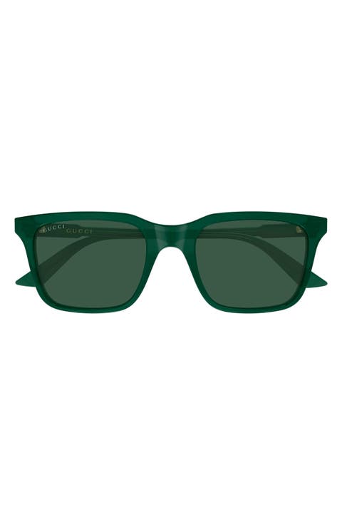 53mm Rectangular Sunglasses