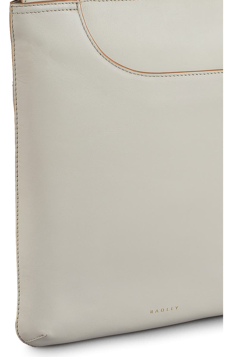 Radley Pockets Medium Top Zip Crossbody Bag, Alternate, color, Chalk