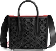 関送込 Christian Louboutin Paloma パロマ ミニ Paloma mini - Top handle bag - Grained calf leather and