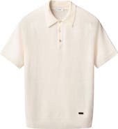Eton Linen & Cotton Fine Knit Polo