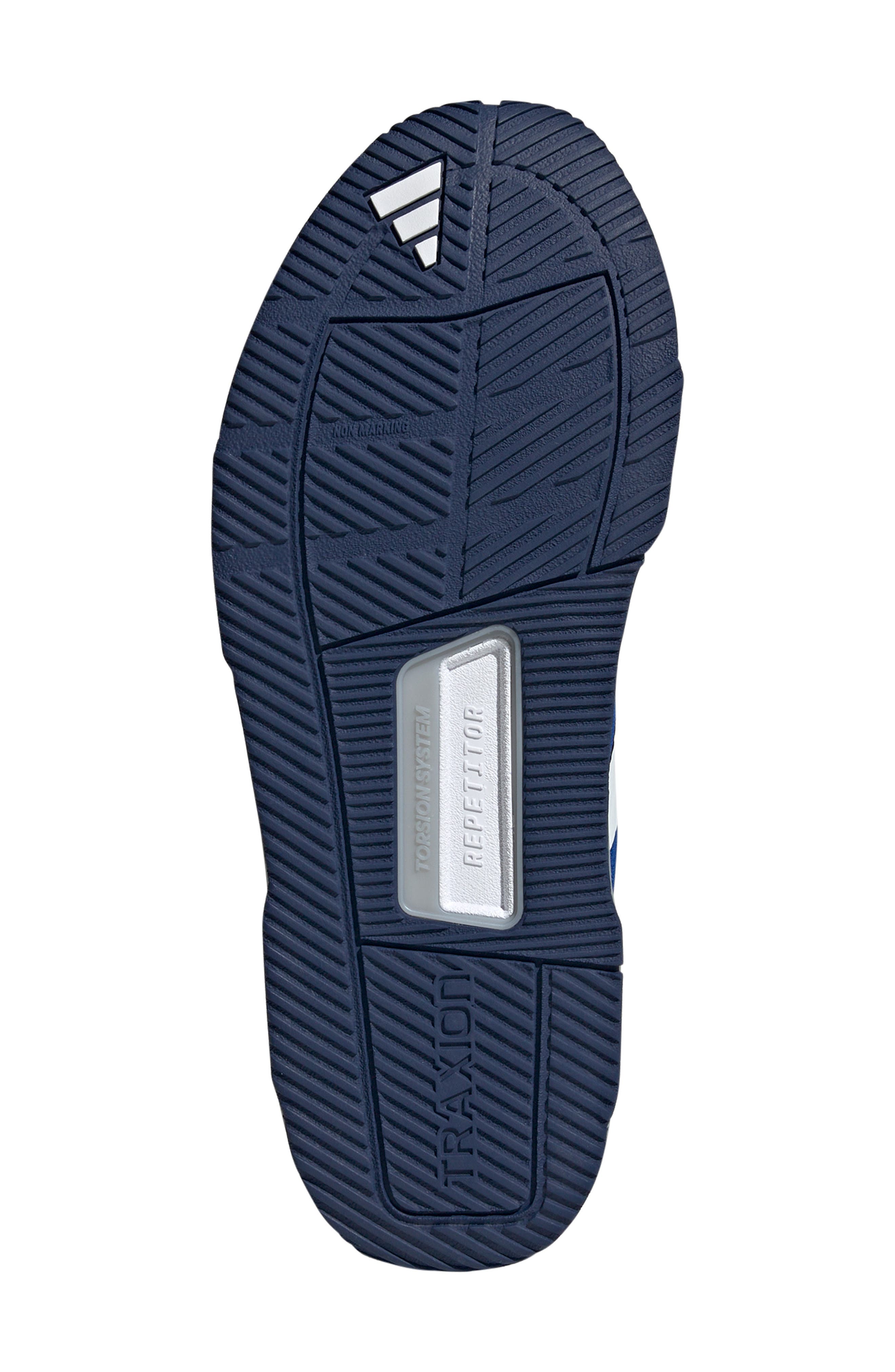 adidas Dropset Vario Training Shoer, Alternate, color, Royal Blue/ White/ Halo Silver