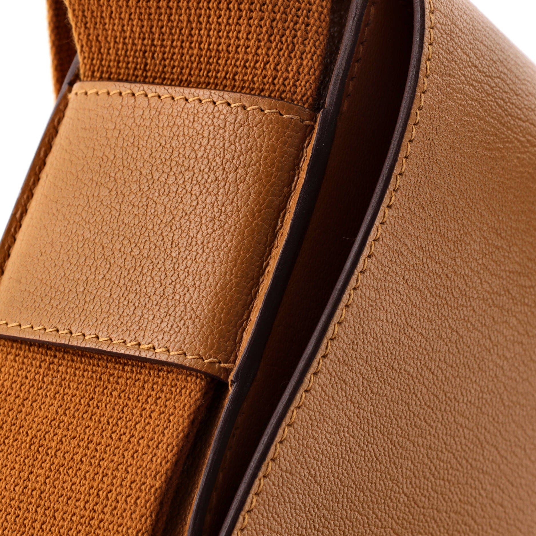 Pre-Owned Hermes Geta Bag Chevre Mysore, Alternate, color, Sesame