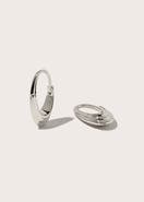 Otiumberg Roscida Ridged Hoop Earrings