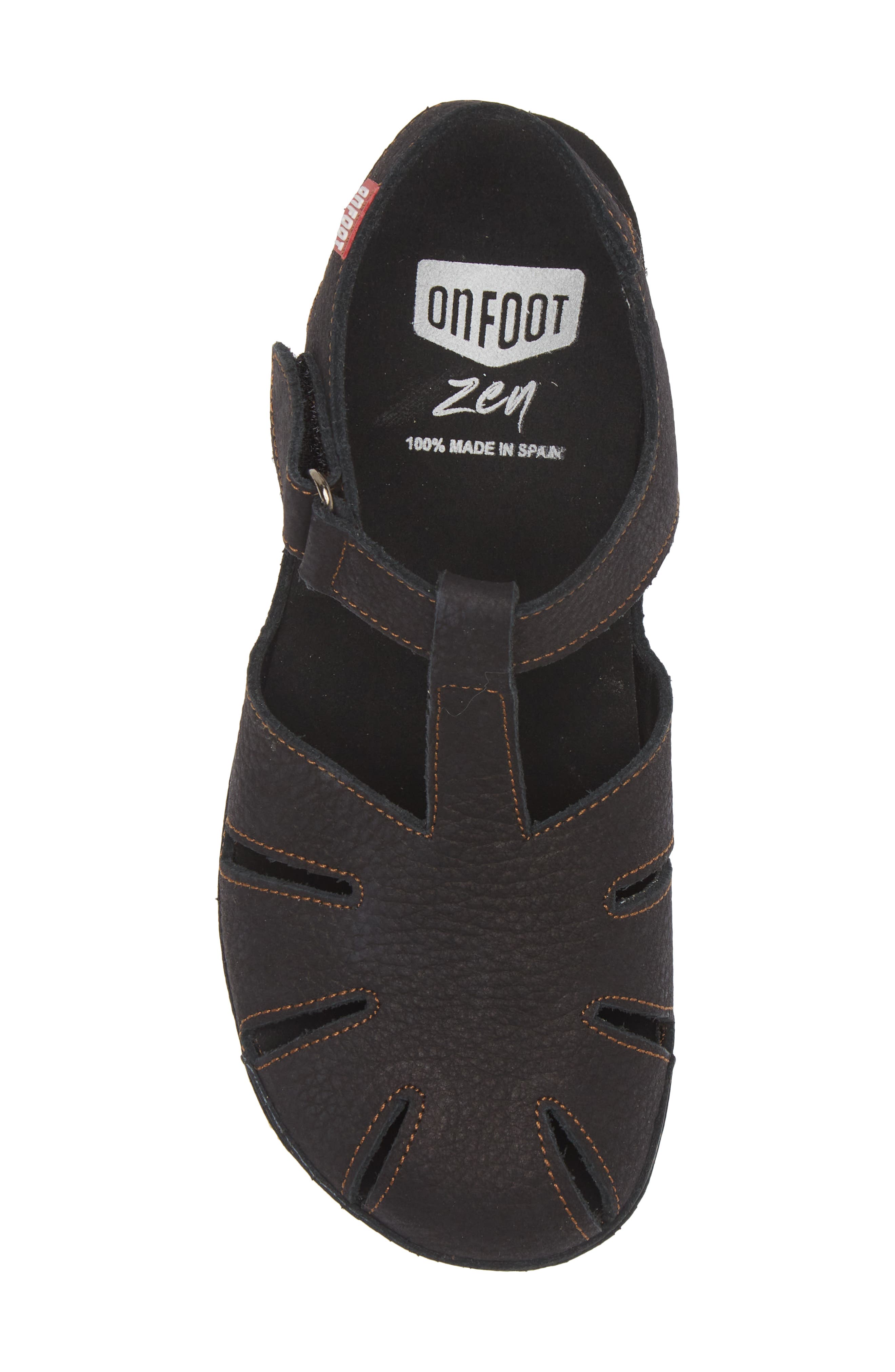 On Foot 241 Detroit Sandal, Alternate, color, Black