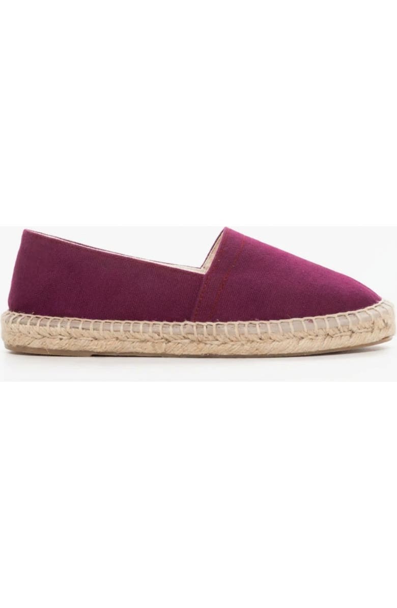 Menina Step Marbella Espadrille, Main, color, Burgundy