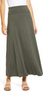 Loveappella Roll Top Maxi Skirt