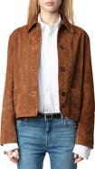 Zadig & Voltaire Lessa Suede Jacket