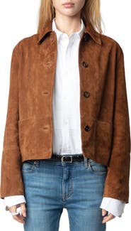 Zadig & Voltaire Lessa Suede Jacket