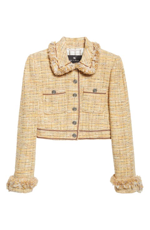 Crop Tweed Jacket