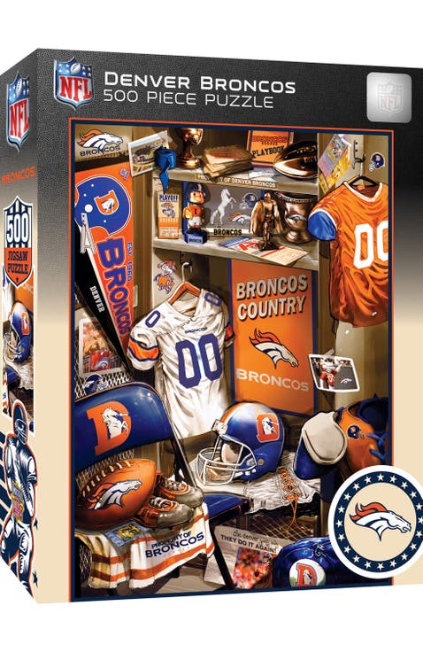 Denver Broncos Locker Room 500pc Puzzle