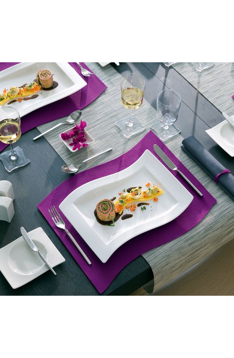 Villeroy & Boch NewWave Gourmet Dinner Plate, Alternate, color, White