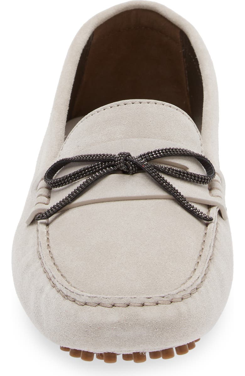 Brunello Cucinelli Suede Driving Shoe, Alternate, color,