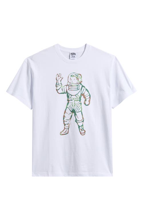 Billionaire Boys Club Astro Camouflage Graphic T-shirt In White