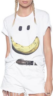 Lauren Moshi Croft Happy Banana Top