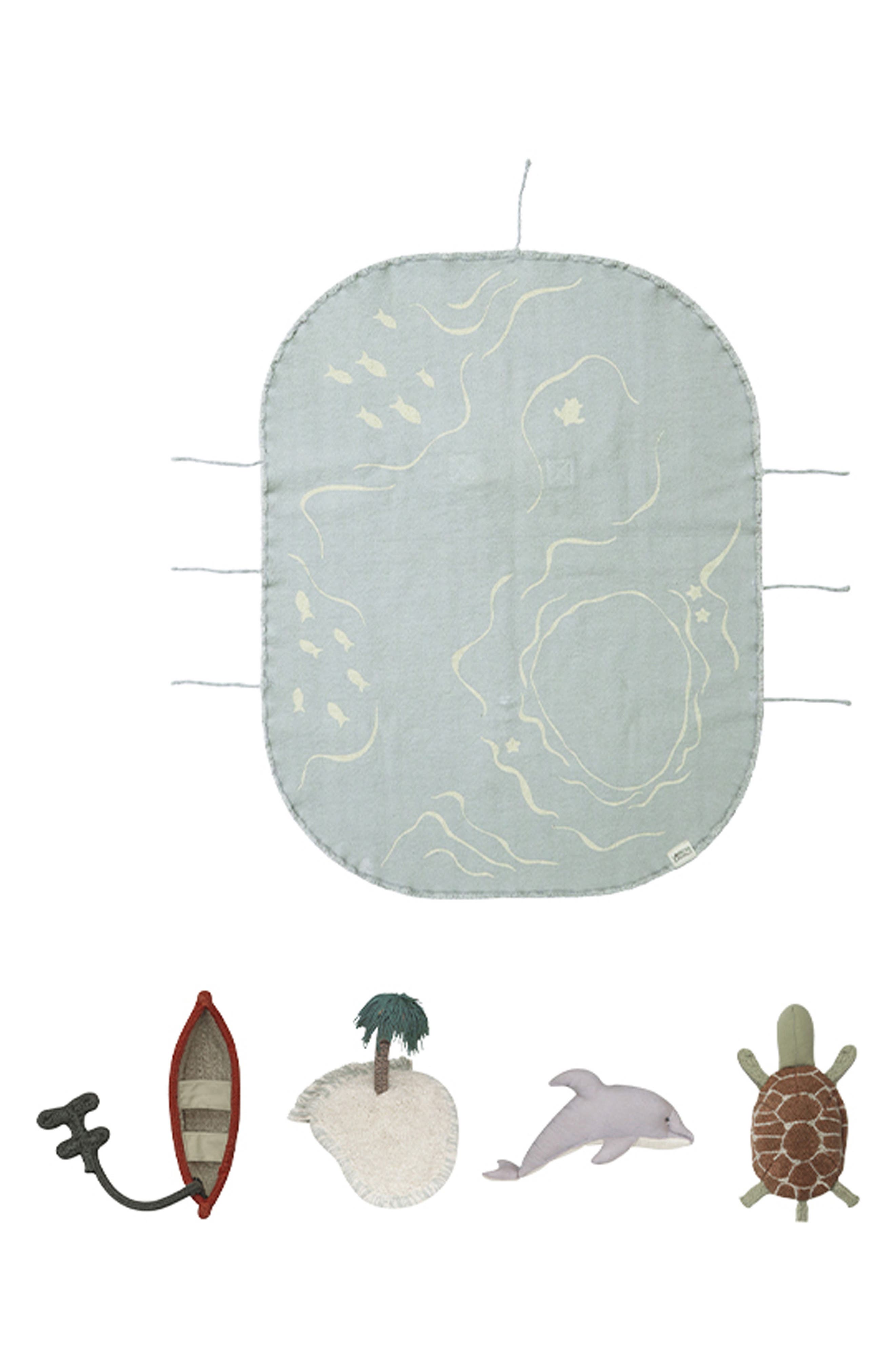 Lorena Canals Small World The Island Playset in Blue 