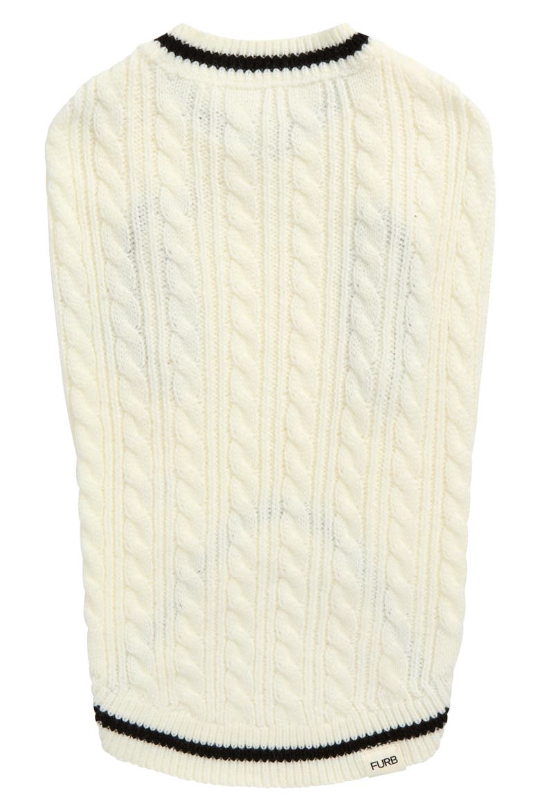 Forty Love Pet Sweater, Main, color, CREAM