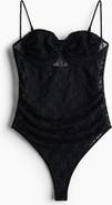 H&M Lace Thong Bodysuit