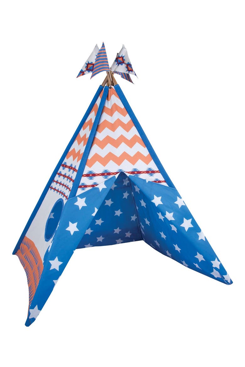 Vintage Cotton Canvas Tent, Main, color, BEIGE