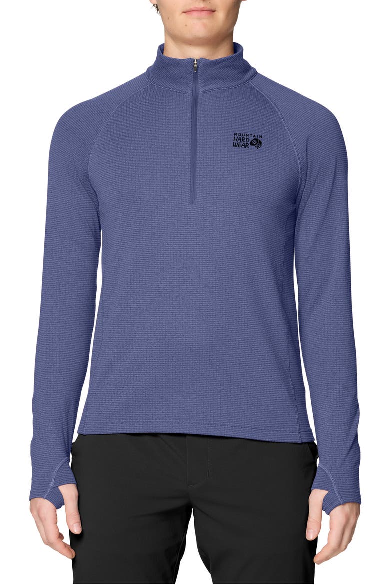 Crater Lake Heavyweight Half Zip, Main, color, LAPIS DUSK/ AVID