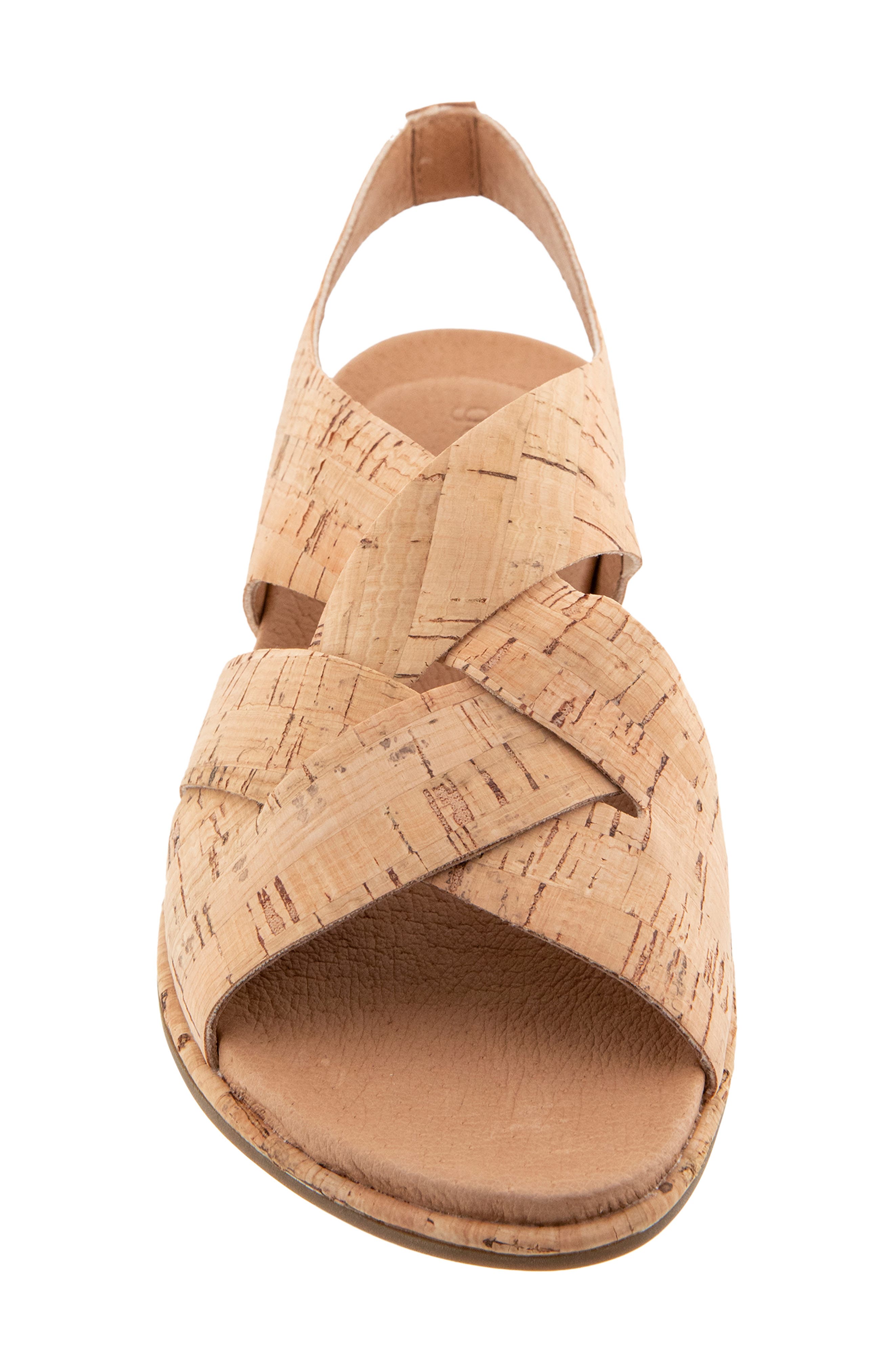 Laken Slingback Sandal, Alternate, color, NATURAL CORK