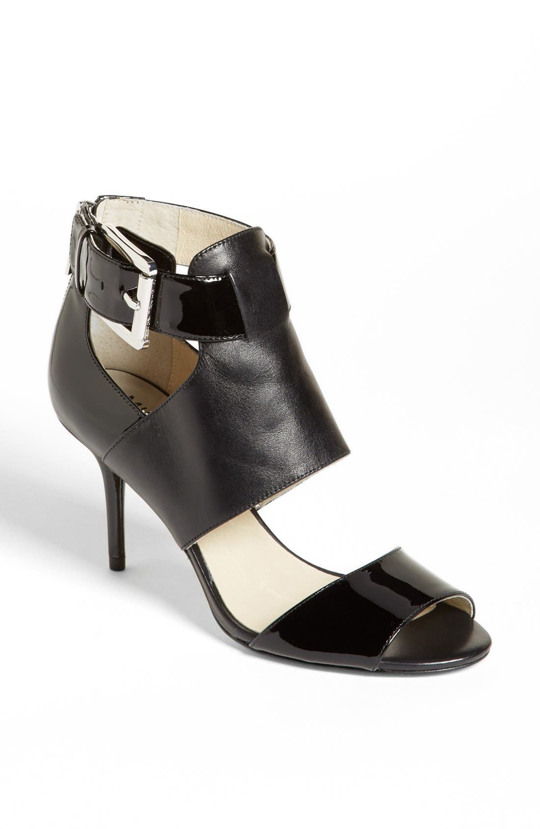 'Landon' Sandal, Main, color, BLACK