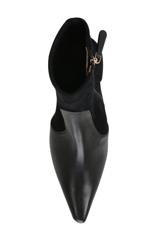 Hugo Boss Boss Safra Pointed Toe Bootie In Black