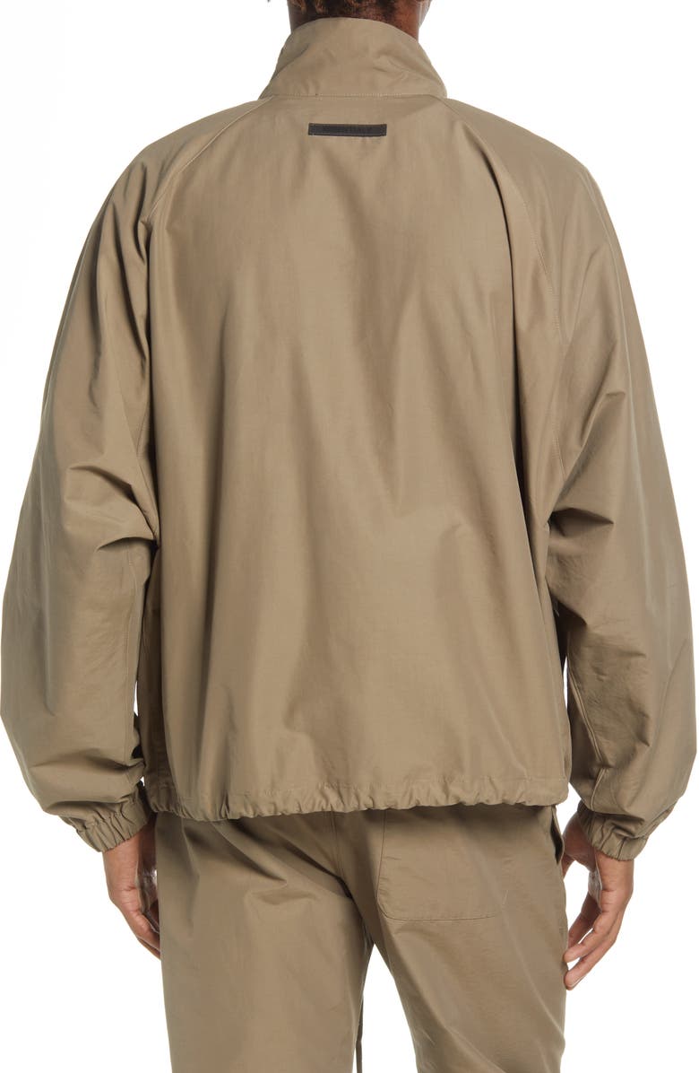 Fear of God Essentials Half Zip Track Jacket, Alternate, color, 