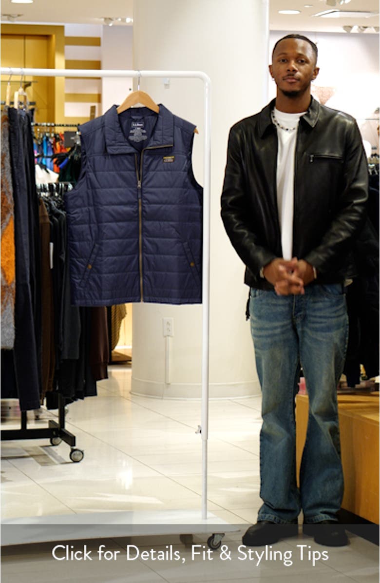 Men's Mountain Classic Weather Resistant Puffer Vest, sales video thumbnail