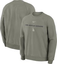 Nike Men's Nike Green Los Angeles Dodgers Statement Primary Raglan Dri-FIT Sweatshirt