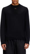 DIESEL® k-valiam Cutout Logo Wool Sweater