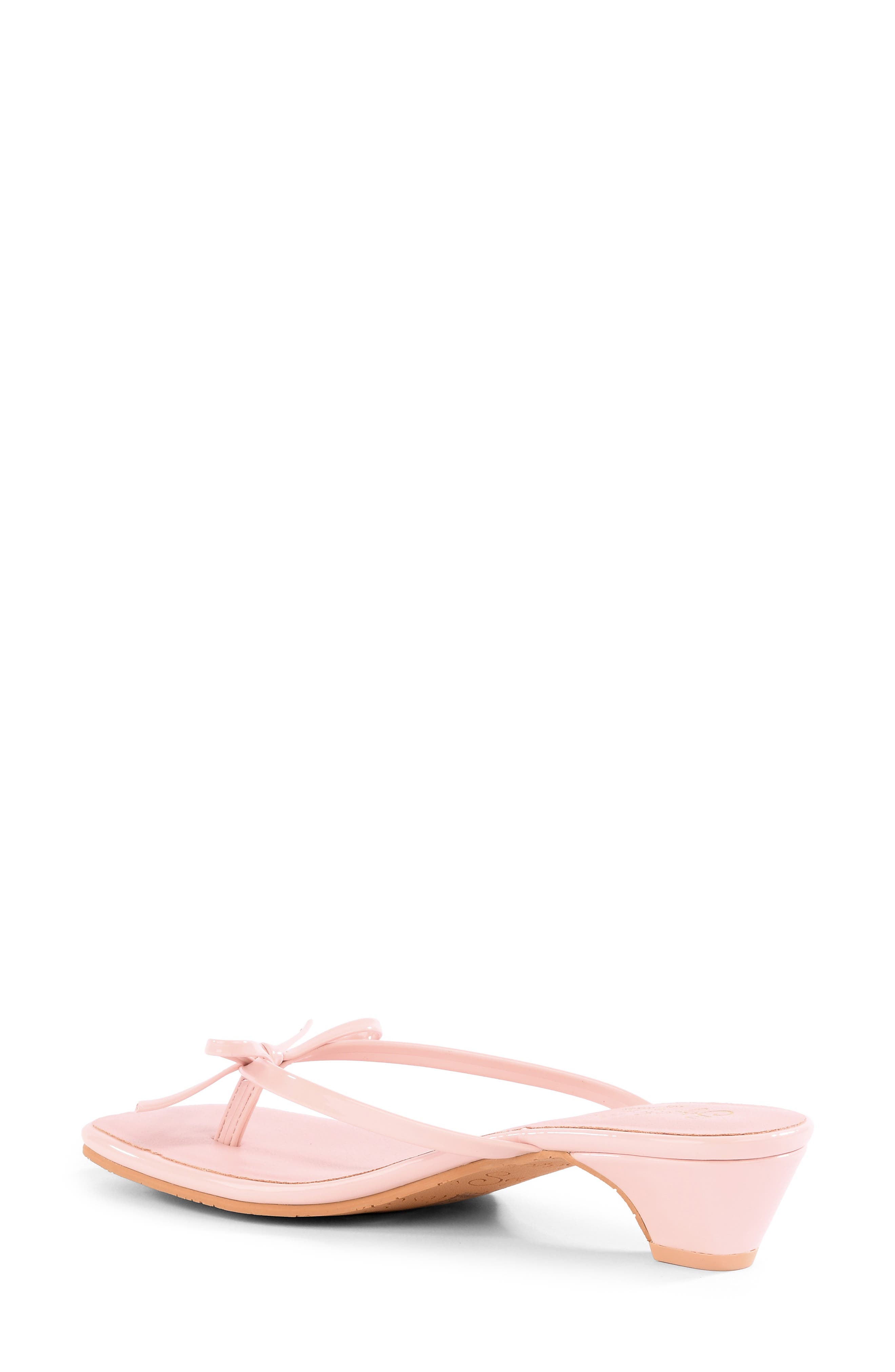 Sunset Beach Kitten Heel Sandal, Alternate, color, BLUSH
