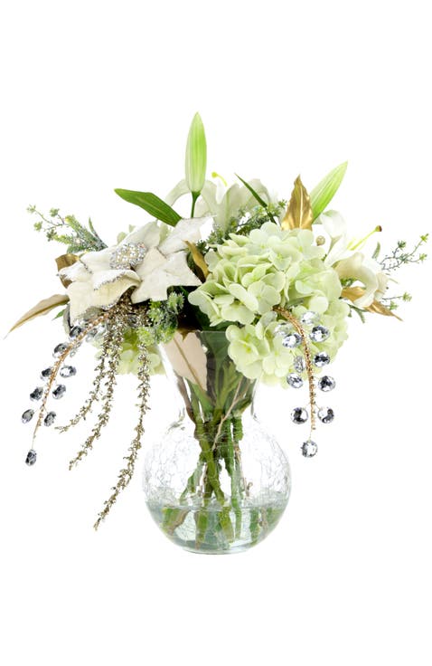 Winter Hydrangea Vase