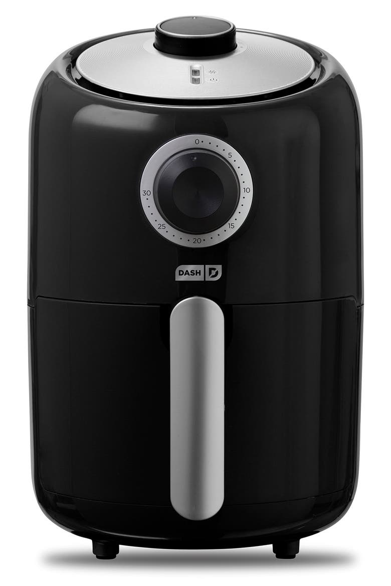 Compact 2-Quart Air Fryer, Alternate, color, BLACK
