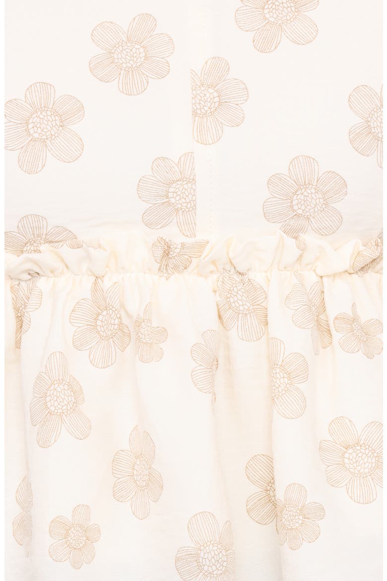 Cielo Floral Peplum Top, Alternate, color, SAND BEIGE FLORAL