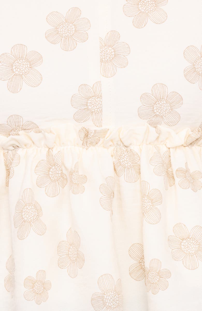 Petal & Pup Cielo Floral Peplum Top, Alternate, color, Sand Beige Floral