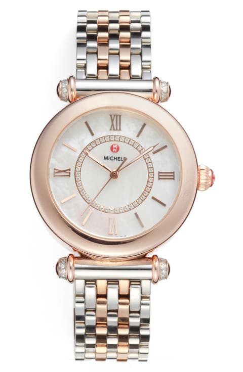 Caber Diamond Bracelet Watch, 35mm