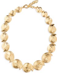 Missoma Spiral Statement Necklace