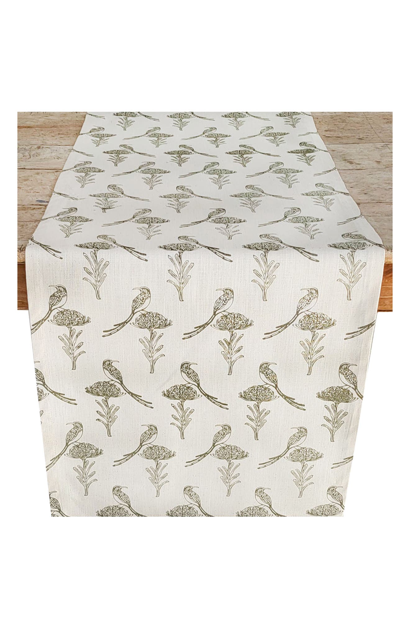 FRENCH HOME Sugar Bird Table Runner
