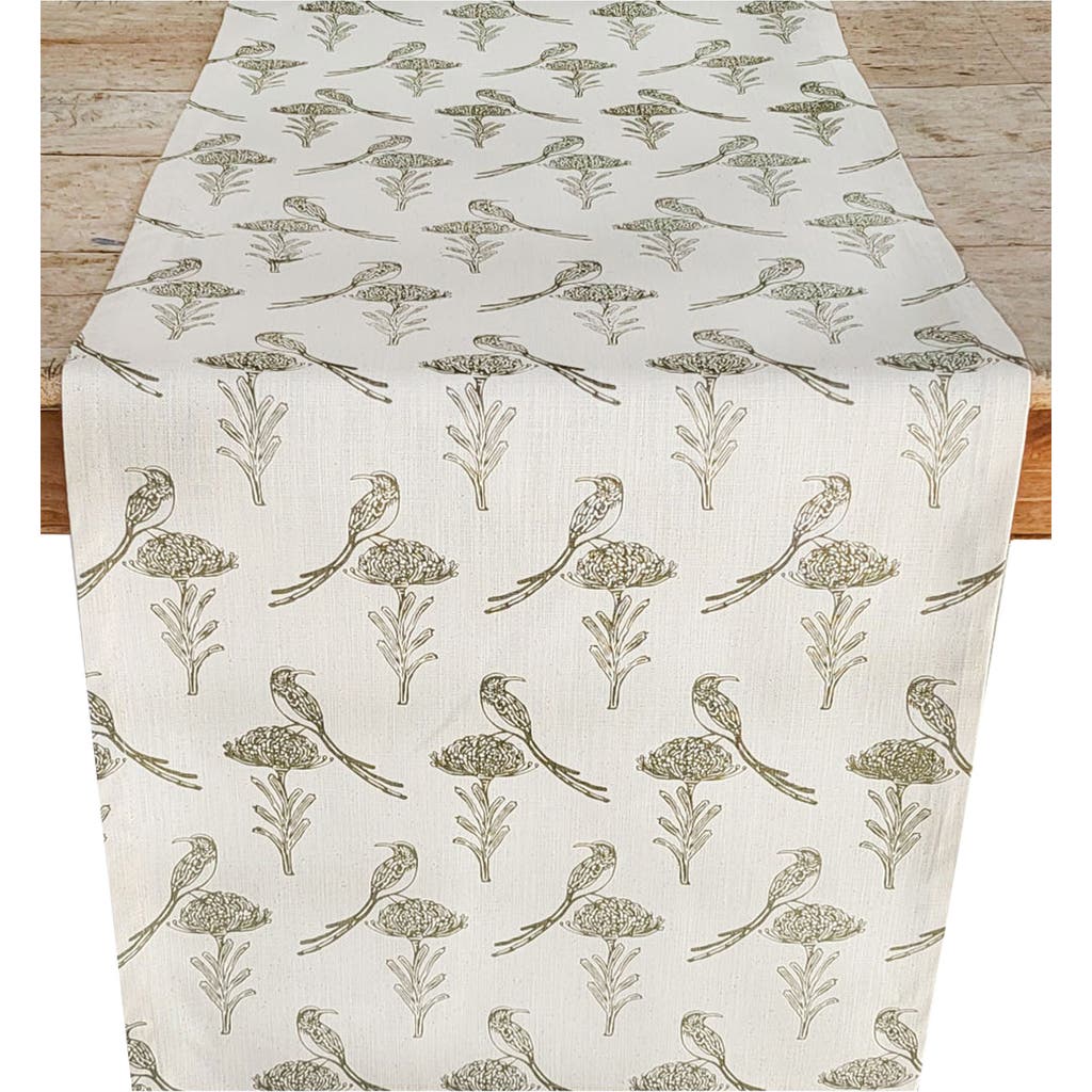 French Home Sugar Bird Table Runner In Multi