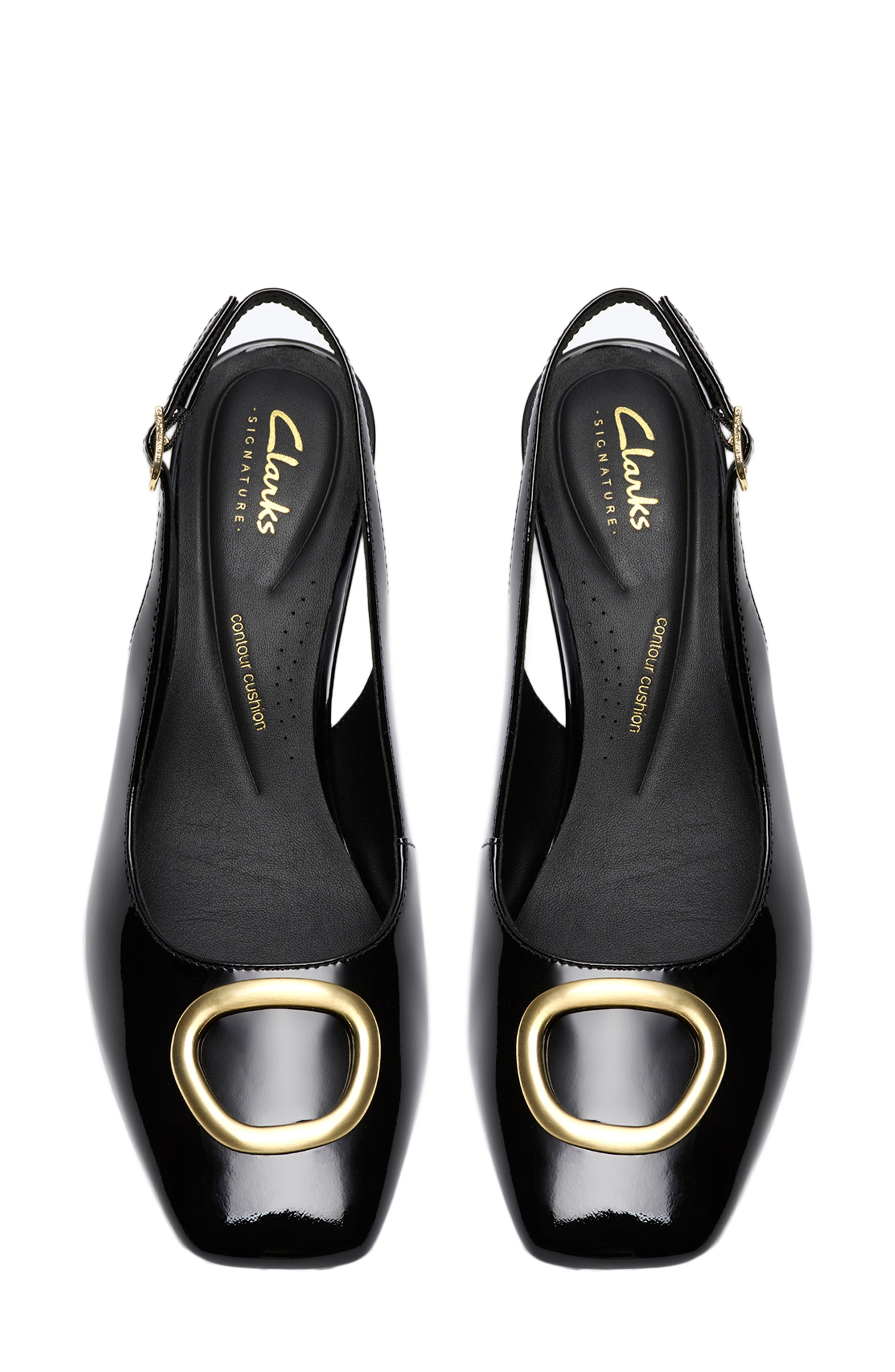 Clarks<sup>®</sup> Fernie Square Toe Slingback Pump, Alternate, color, 