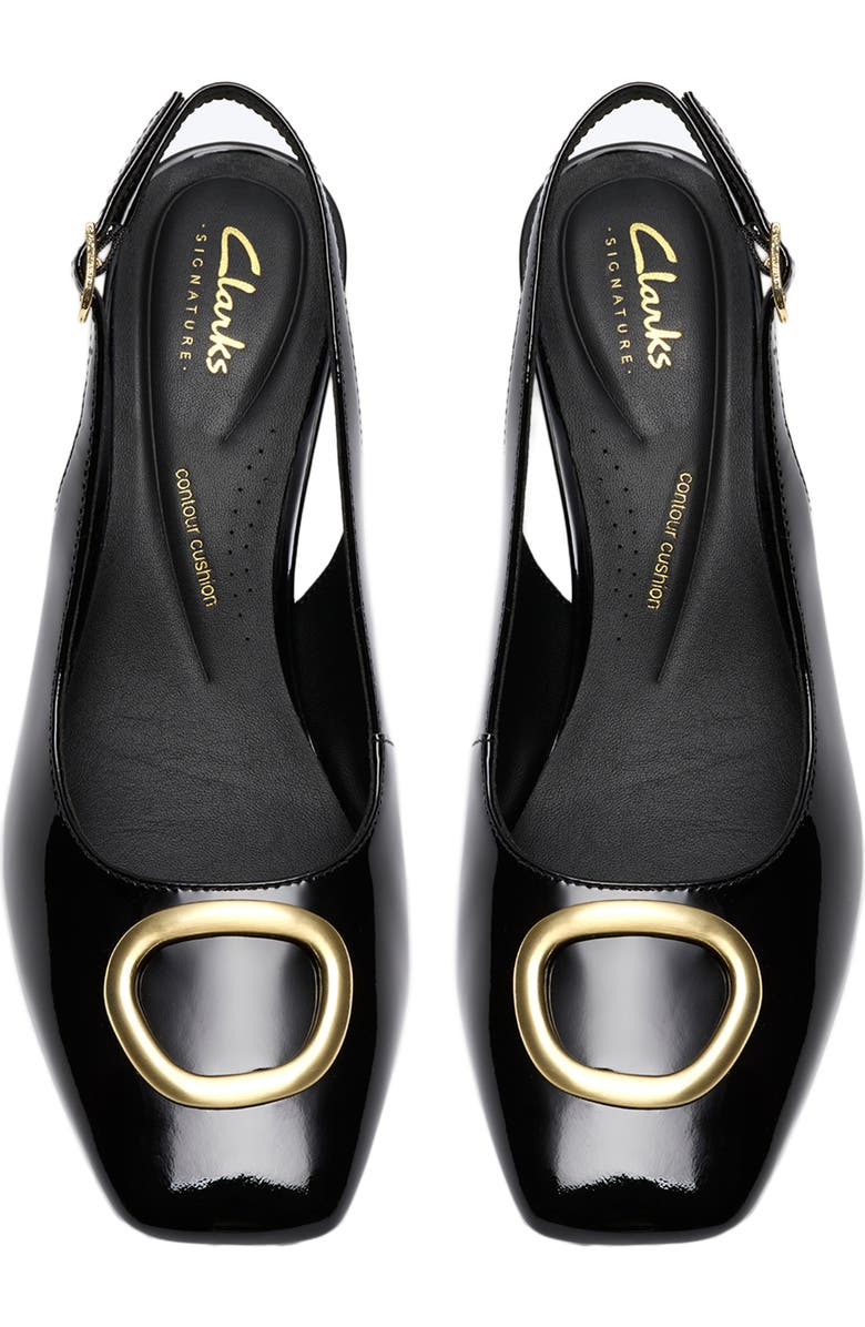 Clarks<sup>®</sup> Fernie Square Toe Slingback Pump, Alternate, color,