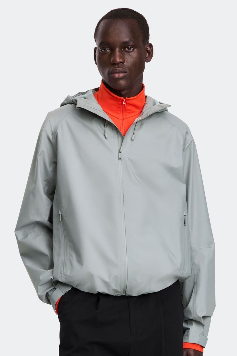 Horizon Rain Jacket, Alternate, color, Stratus Grey
