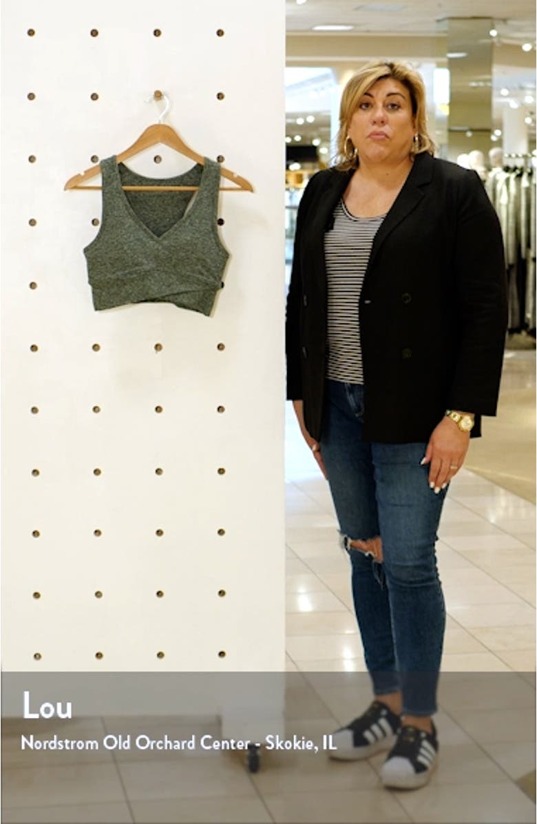 Restore Soft Cross Band Sports Bra, sales video thumbnail