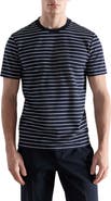 MANGO Slim Fit Coolmax® Stripe T-Shirt