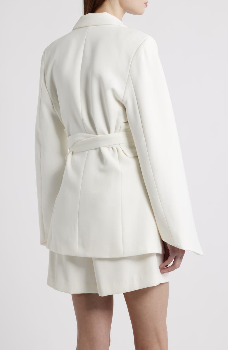Odd Muse The Ultimate Muse Belted Blazer, Alternate, color, White