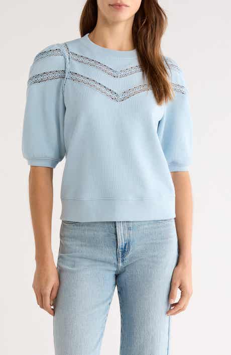 Adrai Lace Trim Sweatshirt