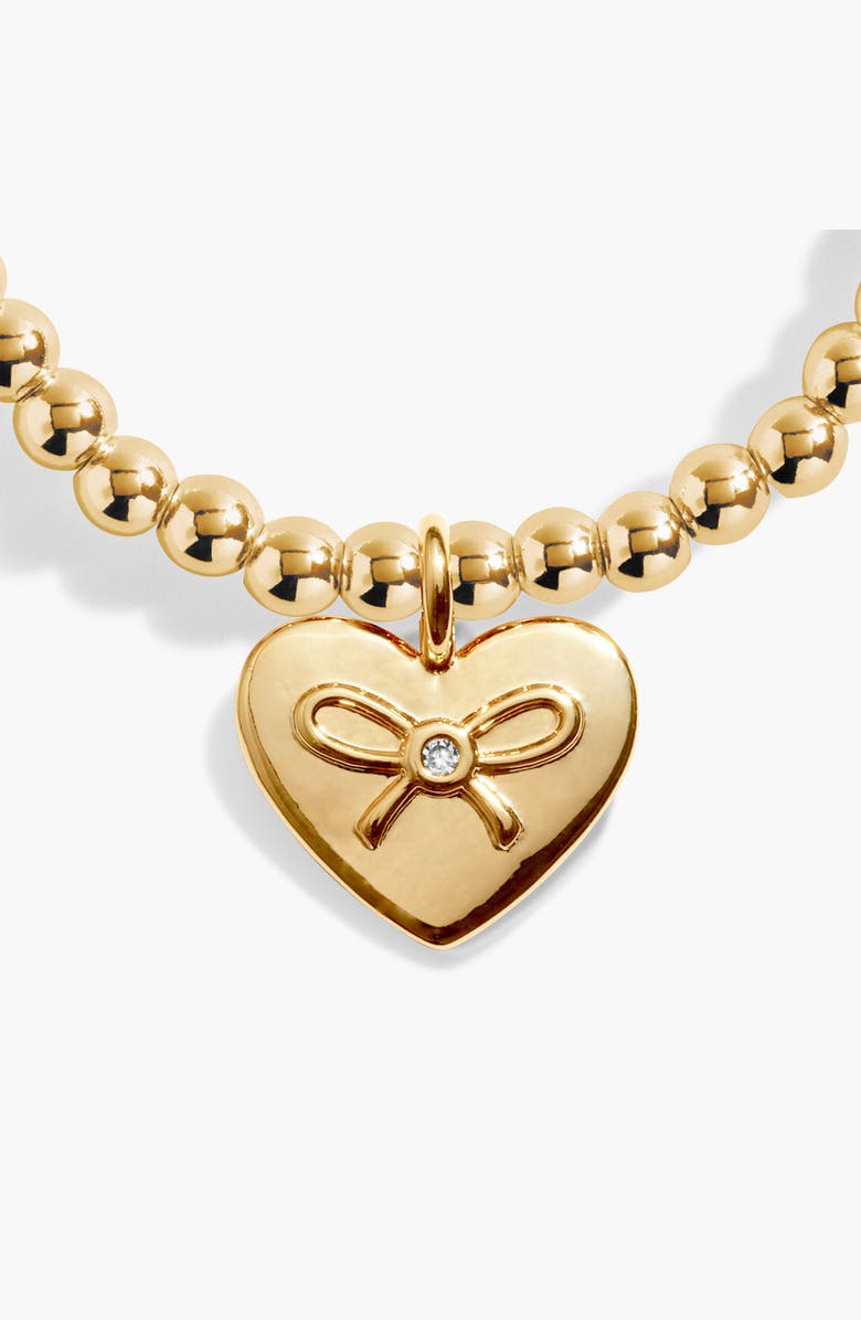 A Littles & Co Christmas A Little 'Happy Holidays' Bracelet In Gold-Tone Plating, Alternate, color, Metallic Gold