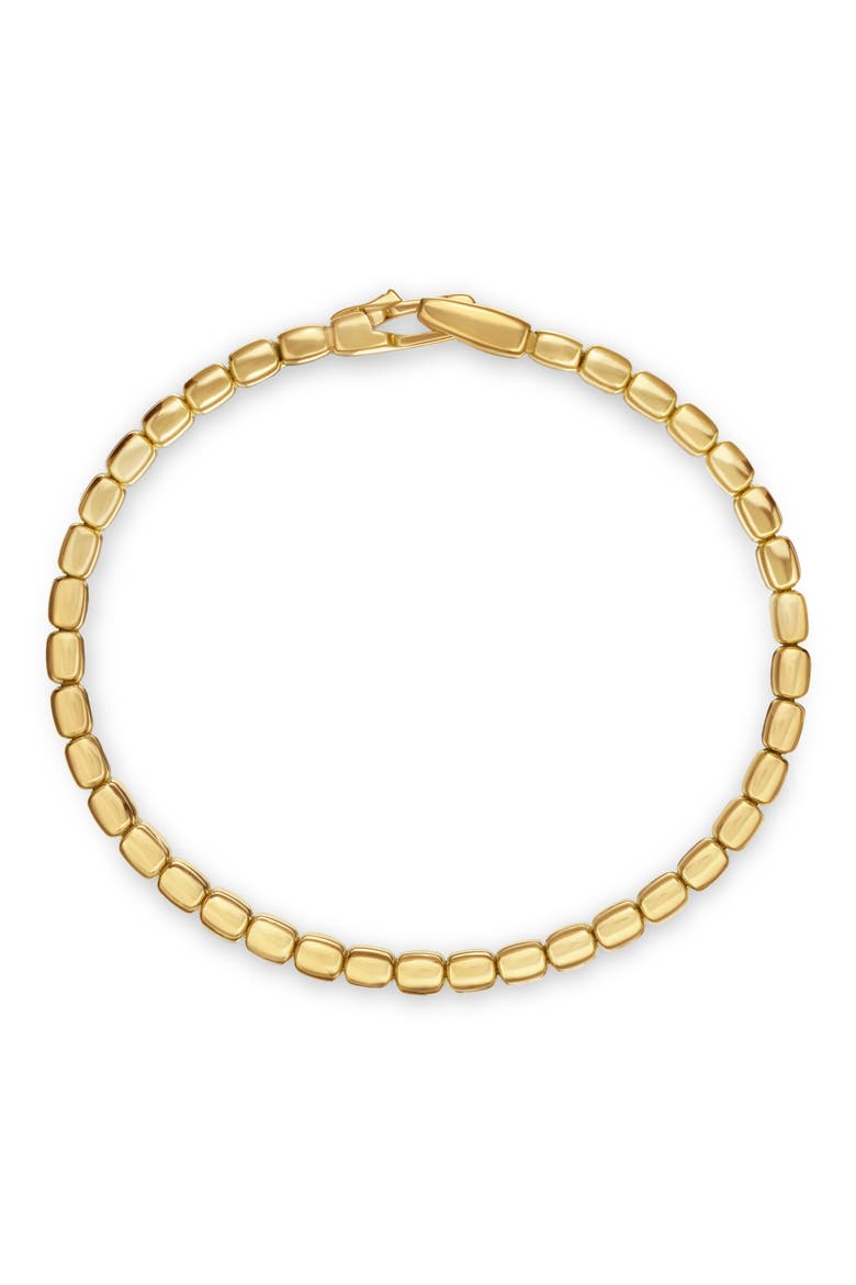 Spiritual Beads Cushion Bracelet, 5mm, Alternate, color, 18K GOLD